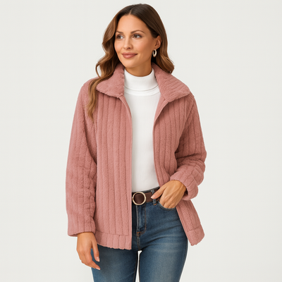 Damen Teddy Mantel | Warm Modern