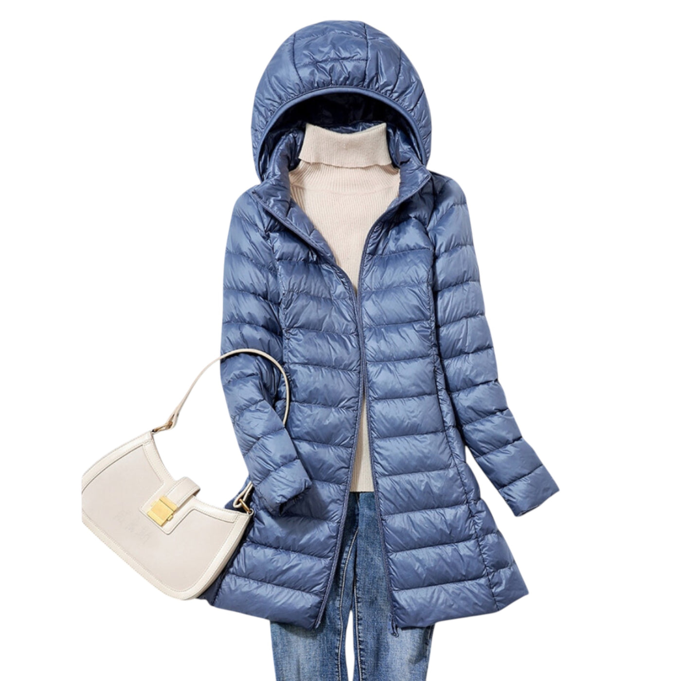 Damen Regenjacke | Winter Kapuze