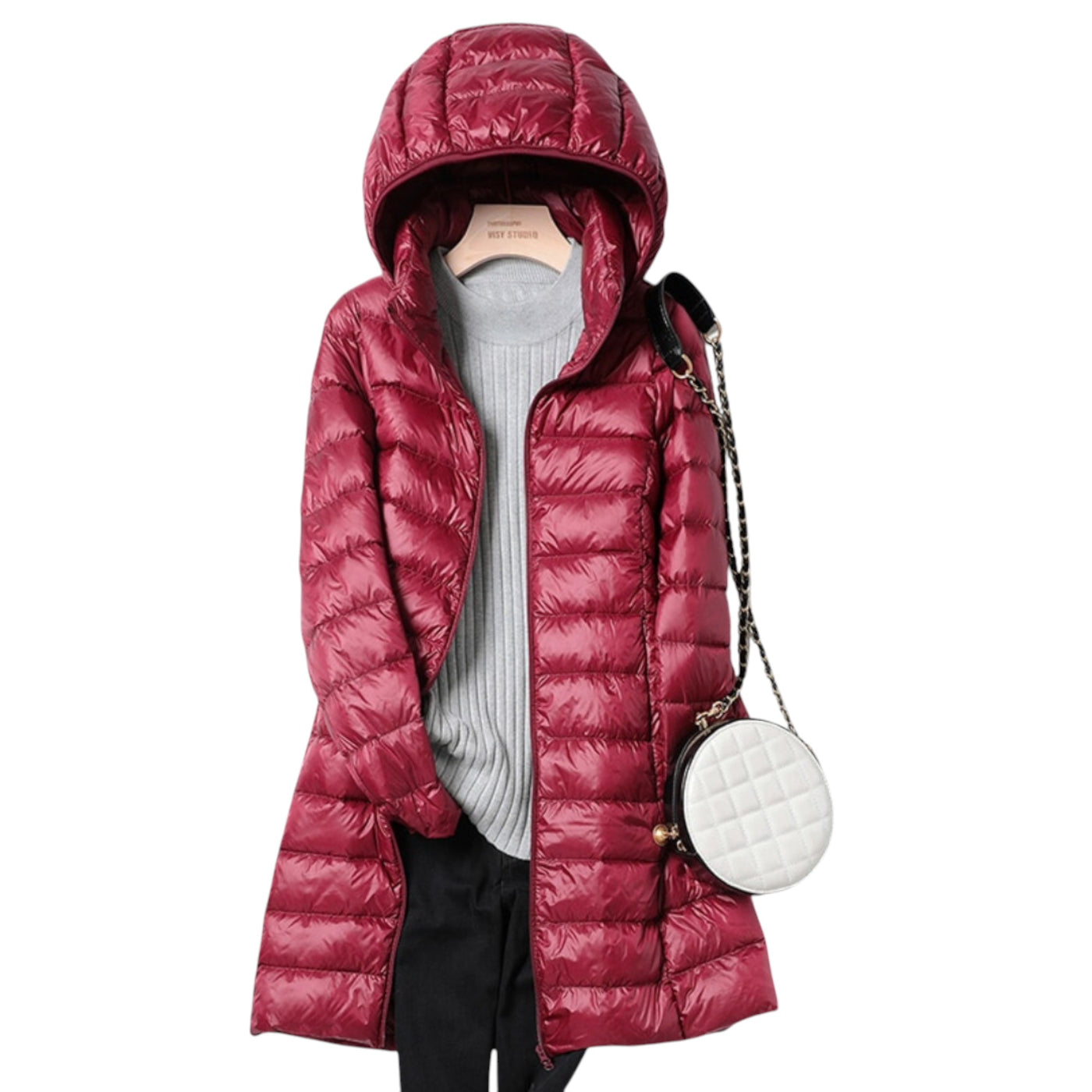 Damen Regenjacke | Winter Kapuze