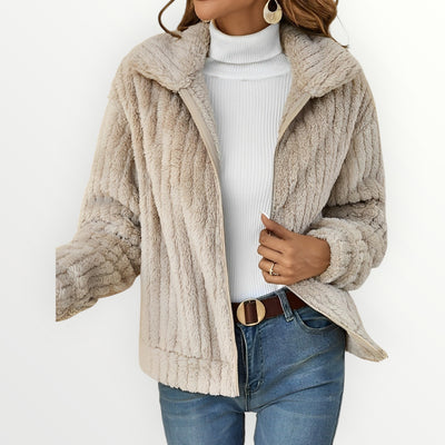 Damen Teddy Mantel | Warm Modern