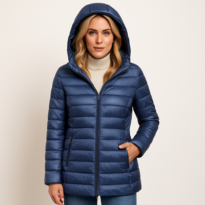 Damen Regenjacke | Winter Kapuze