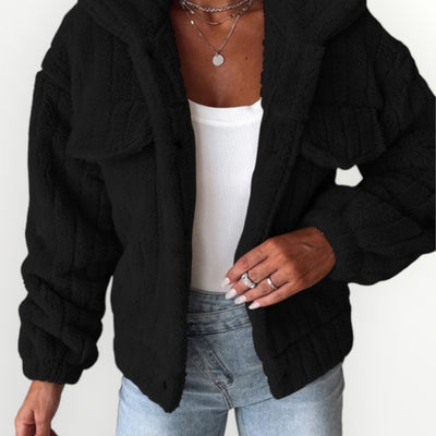 Damen Teddy Mantel | Warm Modisch