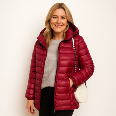 Damen Regenjacke | Winter Kapuze
