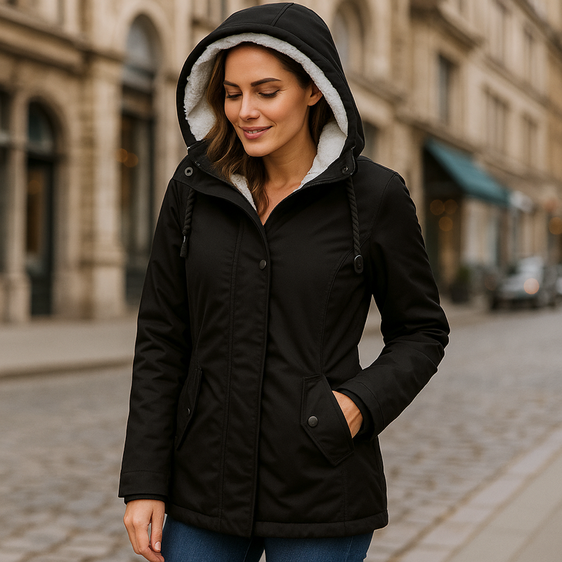 Damen Regenjacke | Wasserdicht Warm